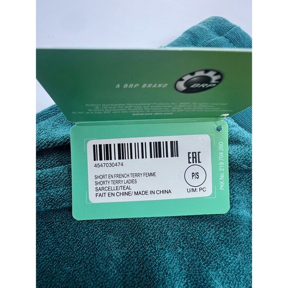 Sea-Doo Shorty Terry ladies Teal size small - Picture 7 of 7